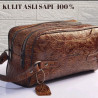 COWHIDE MEN'S CLUTCH BAG