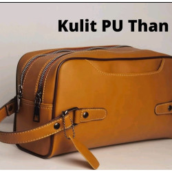 COWHIDE MEN'S CLUTCH BAG