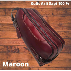 COWHIDE MEN'S CLUTCH BAG