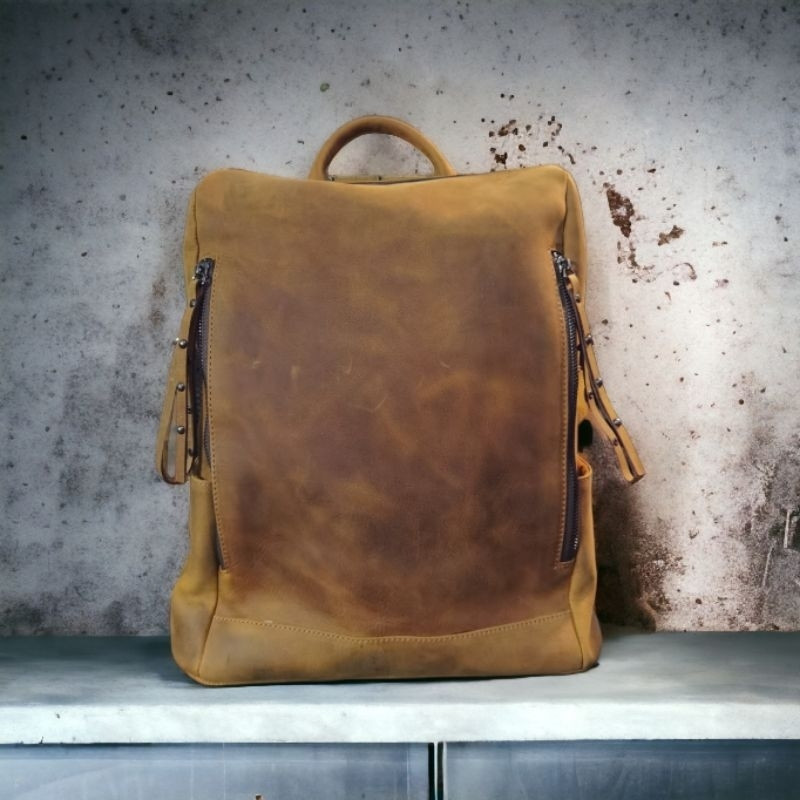 LEATHER BACKPACK LEATHER BACKPACK