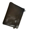 GENUINE LEATHER THIN CLUTCH BAG